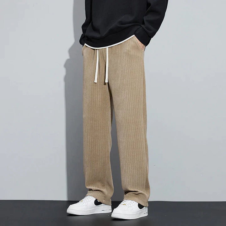 Men’s Textured Corduroy Trousers