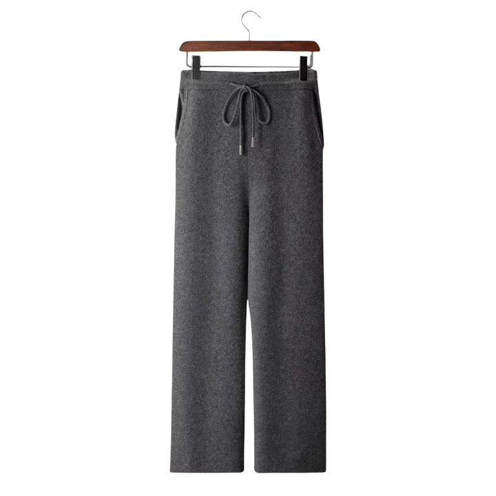 Men’s Knit Wide-Leg Trousers