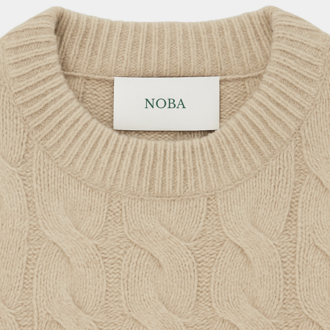 Men’s Knit Cable Sweater