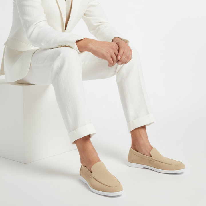 Men’s Suede Slip-On Loafers