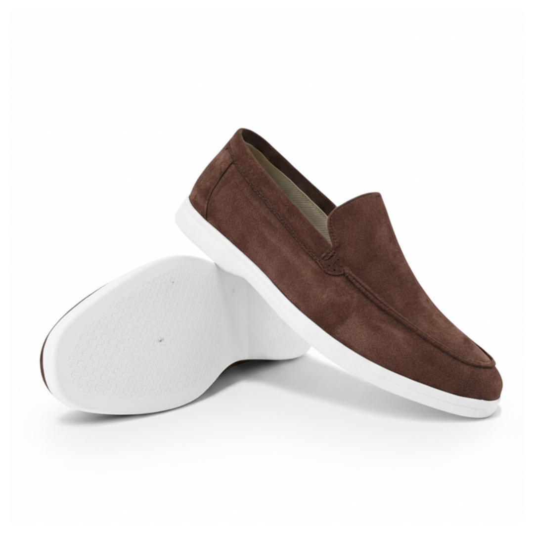 Men’s Suede Slip-On Loafers