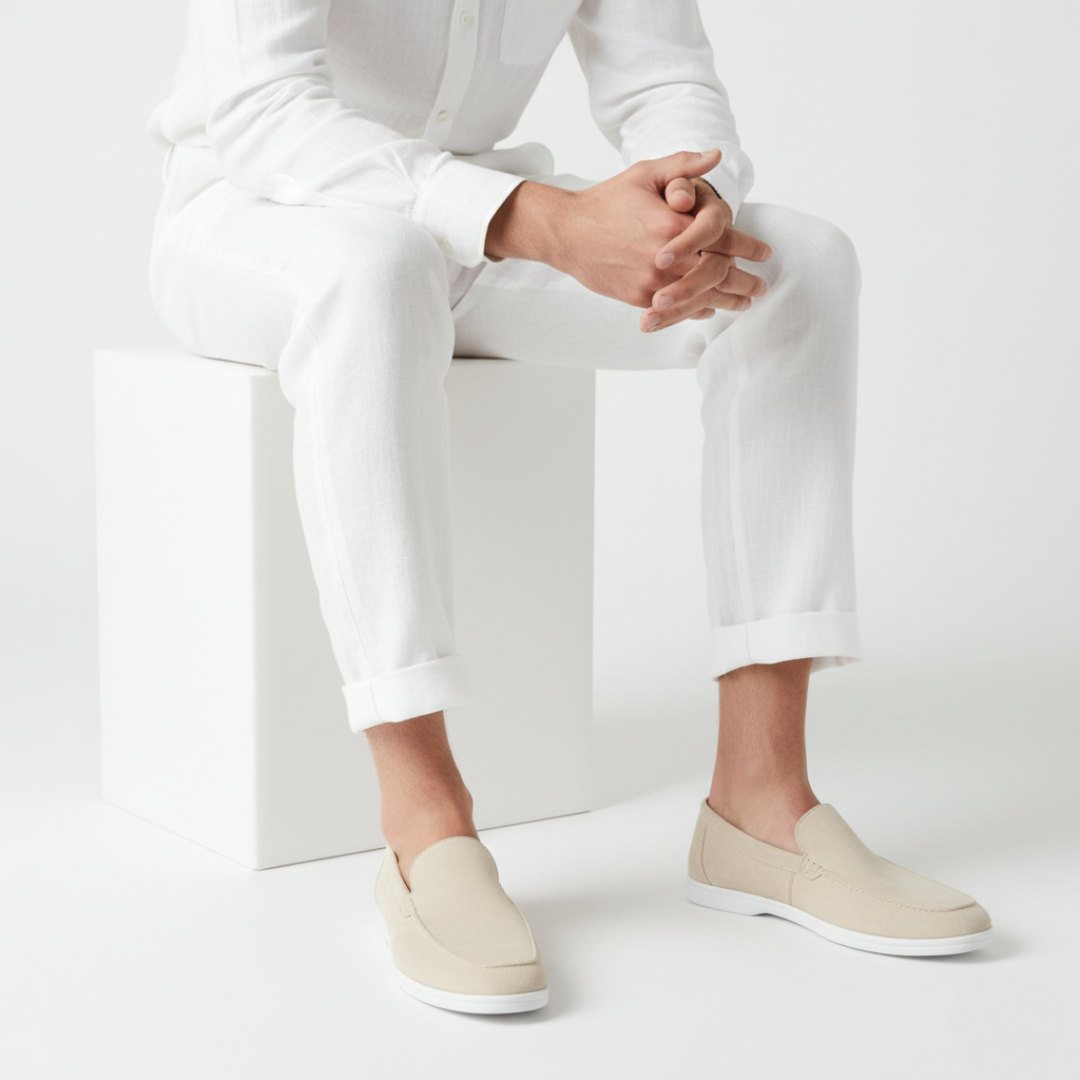 Men’s Suede Slip-On Loafers