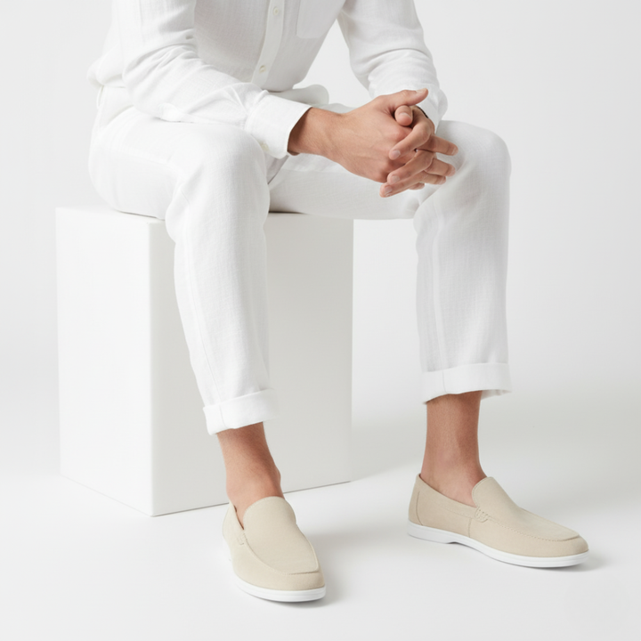 Men’s Suede Slip-On Loafers