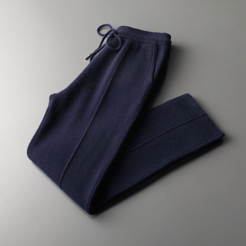 MEN’S WOOL KNIT TROUSERS