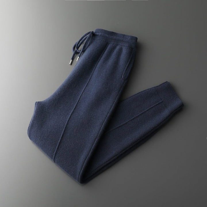MEN’S WOOL KNIT SWEATPANTS