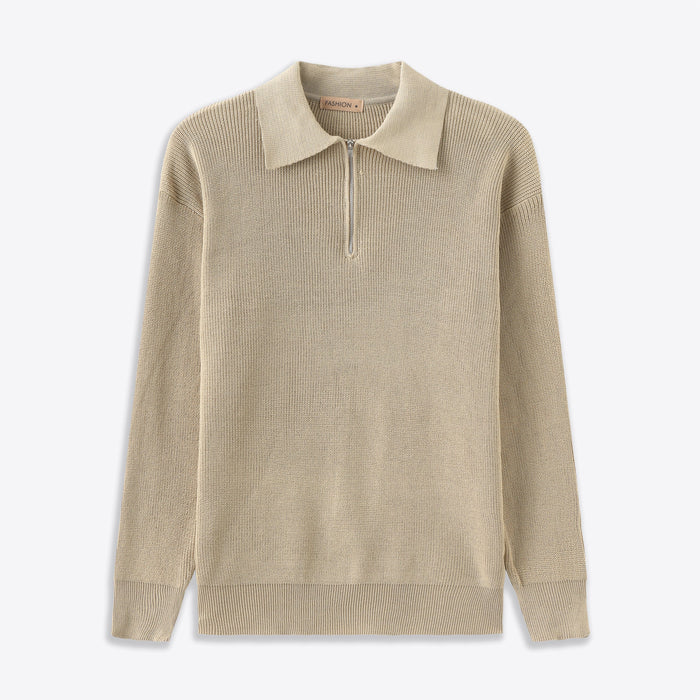 Men’s Half Zip Knit Sweater
