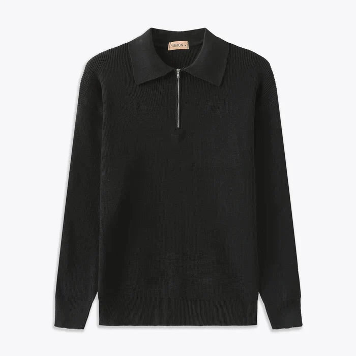 Men’s Half Zip Knit Sweater
