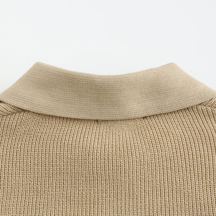 Men’s Half Zip Knit Sweater