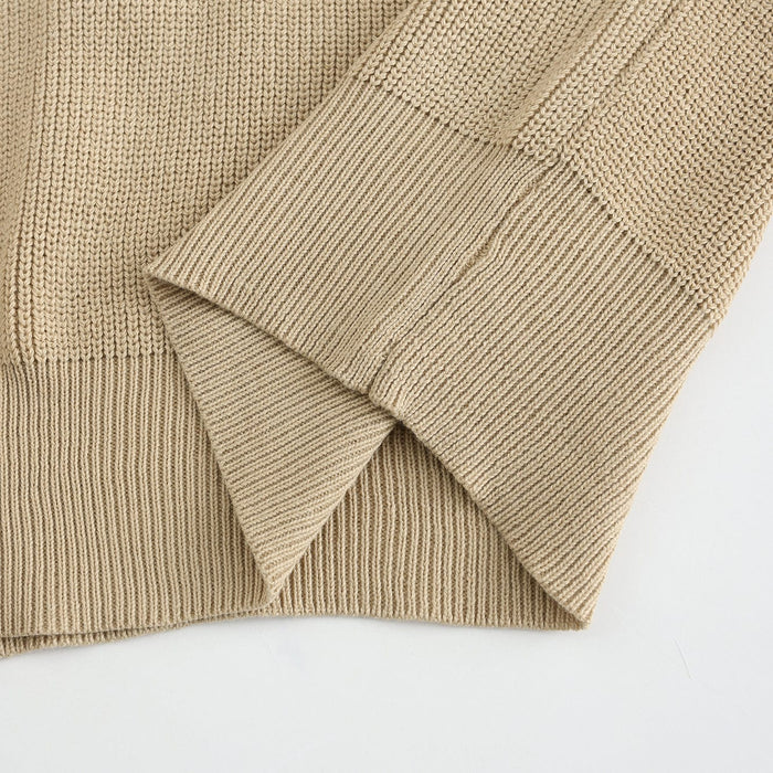 Men’s Half Zip Knit Sweater