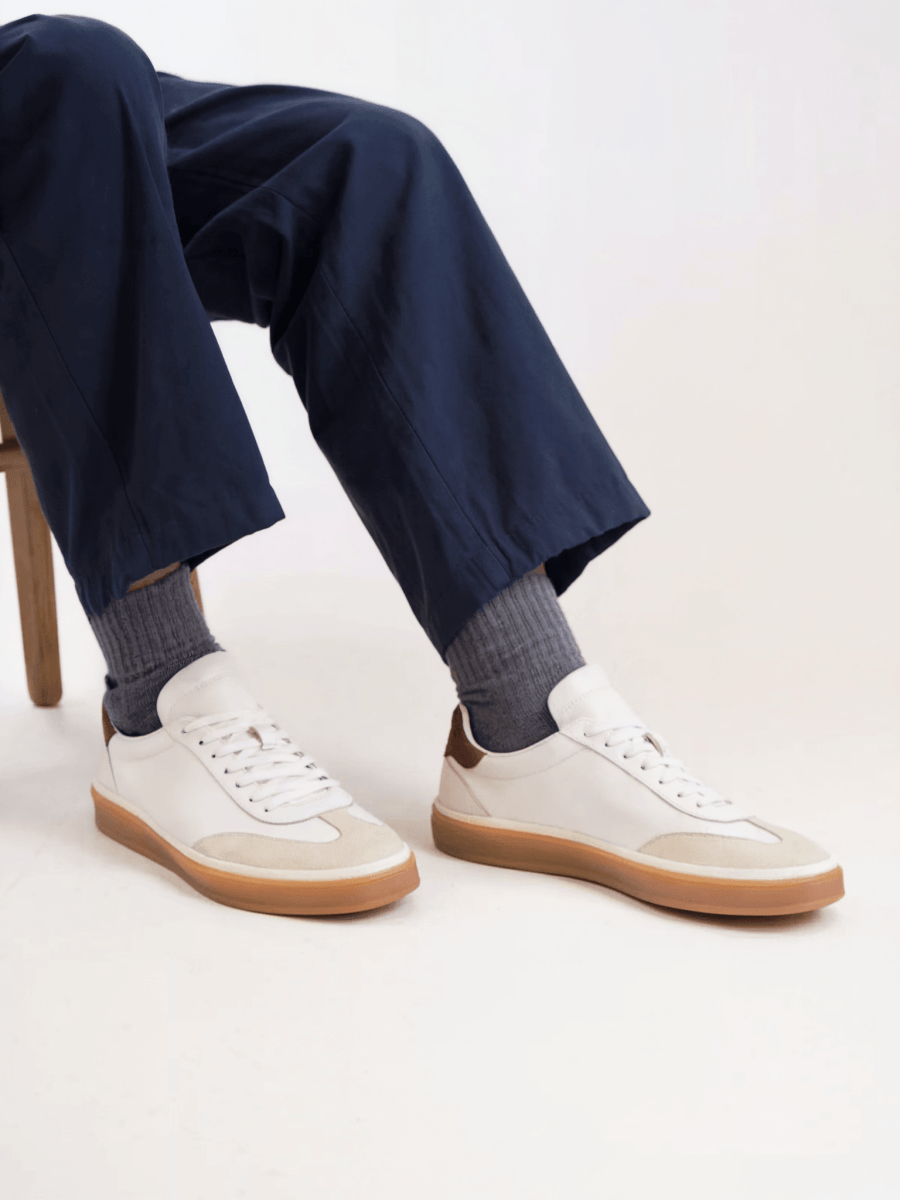 Men’s Casual Calfskin Sneakers