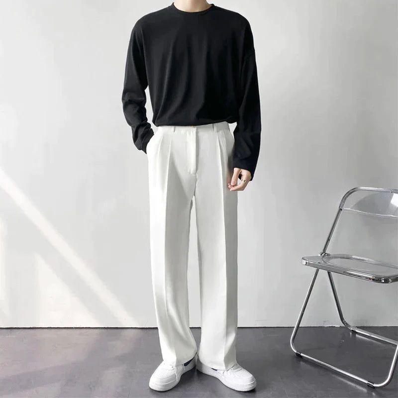 Men’s Cotton Blend Oversized Pants