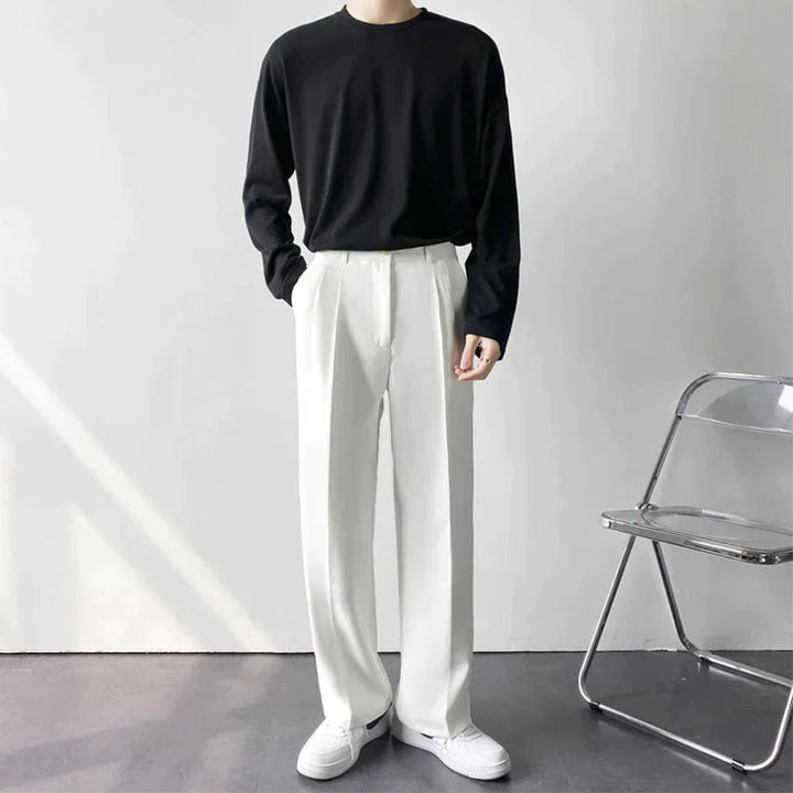 Men’s Cotton Blend Oversized Pants
