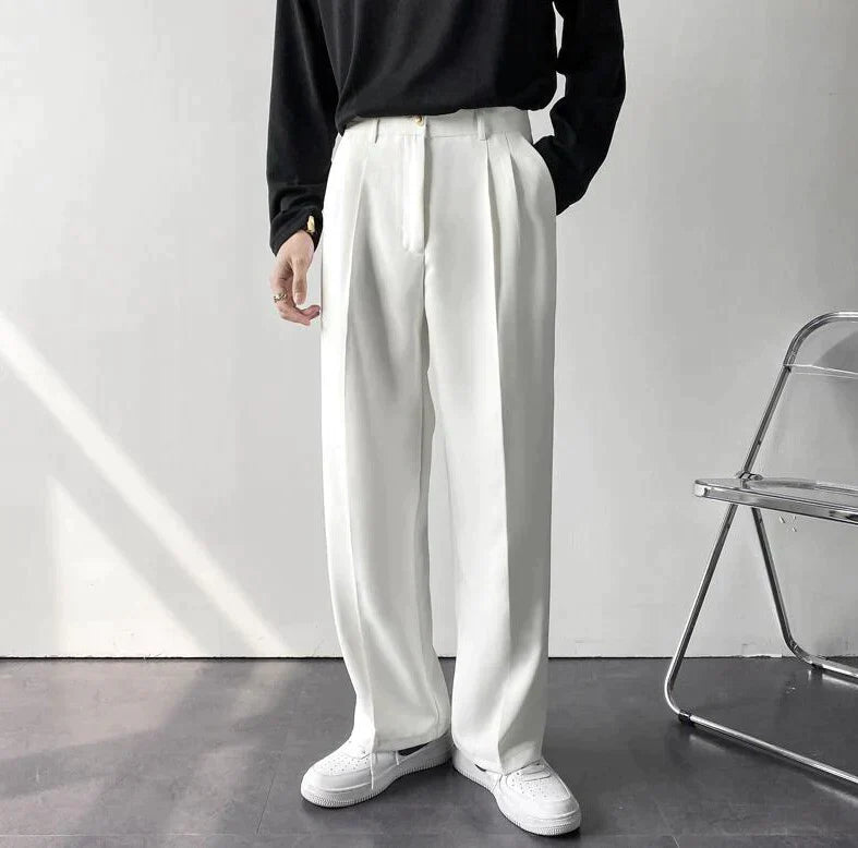 Men’s Cotton Blend Oversized Pants