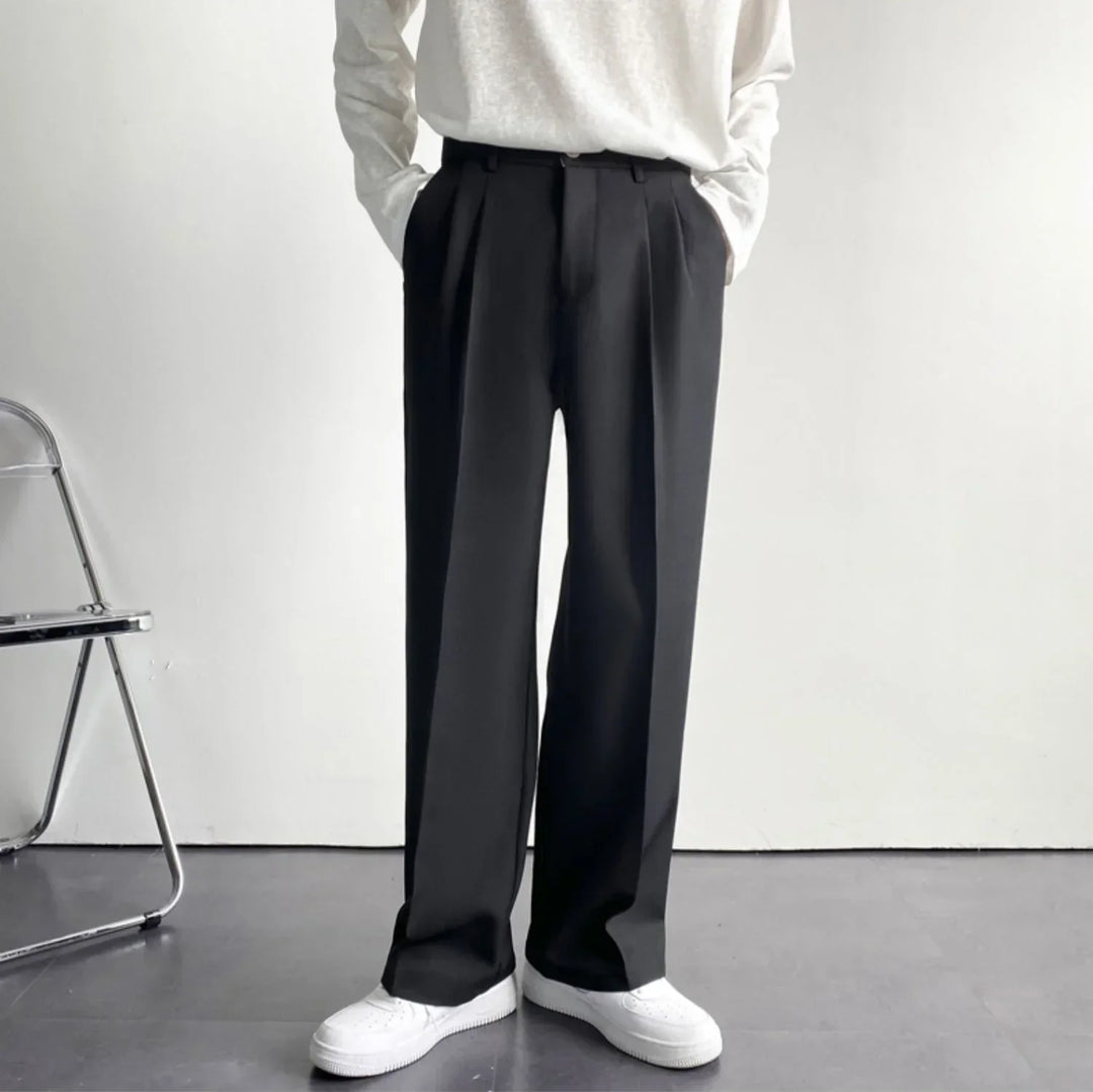 Men’s Cotton Blend Oversized Pants