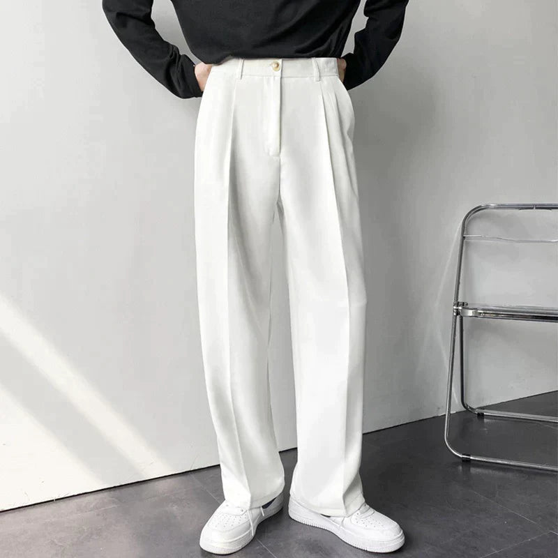 Men’s Cotton Blend Oversized Pants